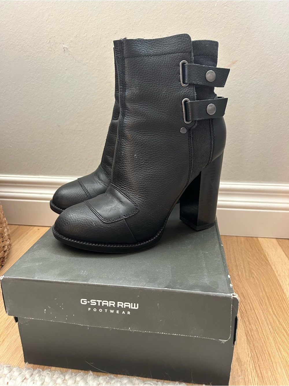 G-STAR RAW high heel boots